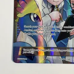 Pokemon Fossil Researcher 110/111 Full Art Ultra Rare Card - Image 4