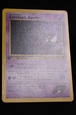 Sabrina's Gastly 1st Edition 96/132 LP Gym Challenge Regular Common Pokemon TCG - Image 5