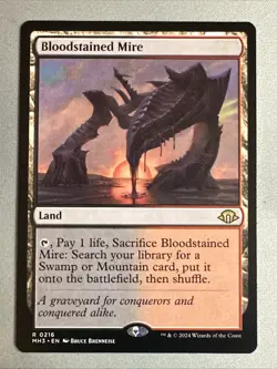 MTG / Bloodstained Mire / MH3 / #216 / Regular / Rare / NM - Image 1