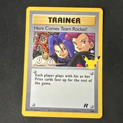 Here Comes Team Rocket! 15/82 Celebrations: Classic Collection Holo Pokemon - Image 1