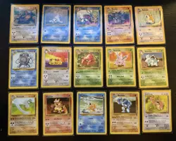 NM Pokemon Base Set 2 (Unlimited) Uncommon/ Common Set (#33-#100) (#109-#130) - Image 3