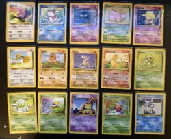 NM Pokemon Base Set 2 (Unlimited) Uncommon/ Common Set (#33-#100) (#109-#130) - Image 5