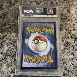 2023 Pokemon PSYDUCK #175/165 Scarlet & Violet 151 Illustration Rare PSA 8 - Image 2