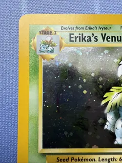Erika's Venusaur HOLO RARE #4/132 Gym Challenge VINTAGE Pokemon 2000 - Image 4