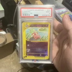 Pokemon Slowking Aquapolis Reverse Holo 34/147 Rare PSA 9 - Image 1