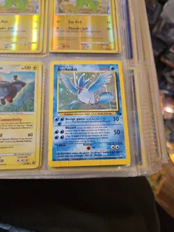Pokemon Articuno 2/62 Fossil Holo - HEAVY PLAY - Image 1