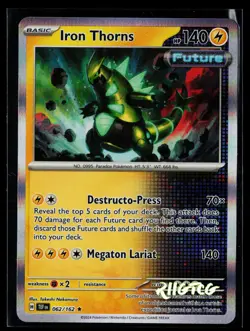 Iron Thorns 062/162 Temporal Forces Pokemon Holo NM - Image 1