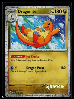 Dragonite 012/015 Holo McDonald's Promos 2024 Pokemon Holo NM - Image 1
