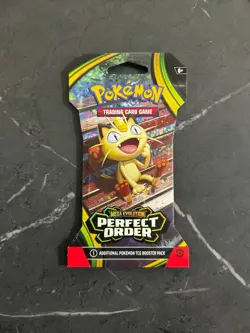 (VERY HEAVY)🔥 31.91g Pokemon Perfect Order Sleeved Booster Pack Factory Sealed✅ - Image 2