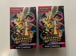 Pokemon Mega Evolution Ascended Heroes Booster Bundle 2 Sealed Boxes - Image 1