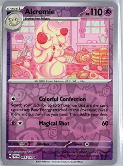 Alcremie 65/142 Rare Stellar Crown Pokemon Reverse Holo NM/M - Image 1