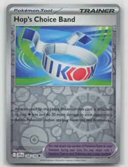 Hop's Choice Band 148/159 Uncommon Journey Together Pokemon Reverse Holo NM - Image 1