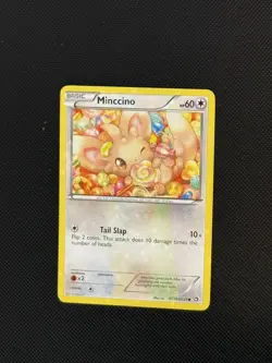 Minccino RC18/RC25 Legendary Treasures: Radiant Collection Holofoil Pokemon TCG - Image 1