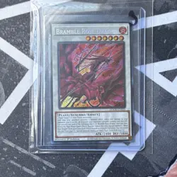 Bramble Rose Dragon Yu-Gi-Oh! Synchro/Effect 1st Ed DOOD-EN039 Konami - Image 1