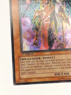 Yu-Gi-Oh! Blast Magician SR FET-EN020 1st Edition LP - Image 5