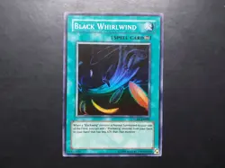 Yugioh - Black Whirlwind TU01-EN005 Super Rare - Image 1