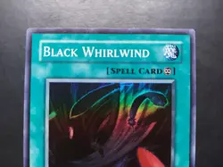 Yugioh - Black Whirlwind TU01-EN005 Super Rare - Image 2