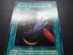 Yugioh - Black Whirlwind TU01-EN005 Super Rare - Image 5