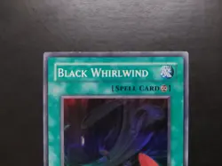 Yugioh - Black Whirlwind TU01-EN005 Super Rare - Image 2
