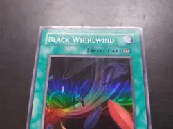 Yugioh - Black Whirlwind TU01-EN005 Super Rare - Image 4