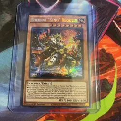 Yu-Gi-Oh Therion King Regulus MP23-EN063 Prismatic Secret Rare NM Condition - Image 1