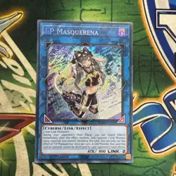 Yugioh! I:P Masquerena BLMR-EN085 Ultra Rare 1st Edition NM - Image 1