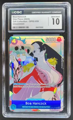 2023 ONE PIECE BOA HANCOCK GIFT COLLECTION OP02-059 CGC 10 A PT - Image 1