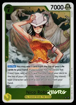 Nico Robin OP15-109 Adventure on Kami's Island One Piece NM - Image 1