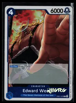Edward Weevil EB01-023 Extra Booster: Memorial Collection One Piece NM - Image 1