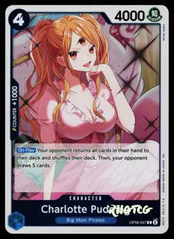 Charlotte Pudding OP06-047 Premium Booster -The Best- Vol. 2 One Piece NM - Image 1