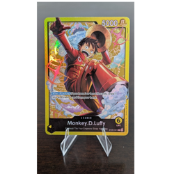 Monkey D. Luffy Leader ST29-001 Egghead Foil - Image 1