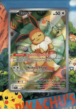 Pokemon TCG Eevee - SVP 173 - Prismatic Evolutions ETB Promo NM/M - Image 1