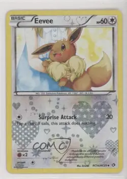 Eevee Pokemon Black & White Legendary Treasures Radiant Collection #RC14 - Image 1