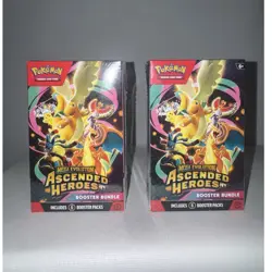 Pokemon TCG Mega Evolution Ascended Heroes Booster Bundle Box Lot of 2 - Image 1