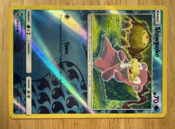 POKEMON SLOWPOKE 54/214 REVERSE HOLO LOST THUNDER LP TOMOKAZU KOMIYA - Image 3