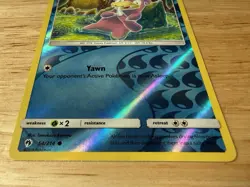 POKEMON SLOWPOKE 54/214 REVERSE HOLO LOST THUNDER LP TOMOKAZU KOMIYA - Image 4