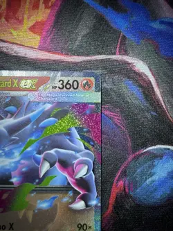 Pokemon TCG Mega Charizard X EX 013/094 Me02 Double Rare Holo - Image 4
