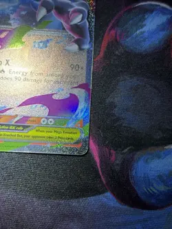 Pokemon TCG Mega Charizard X EX 013/094 Me02 Double Rare Holo - Image 5