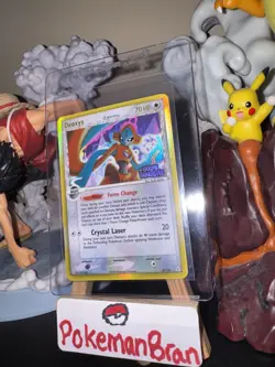 2006 Pokemon Deoxys EX Delta Species Reverse 5/110 Holon Phantoms Stamped - LP - Image 2