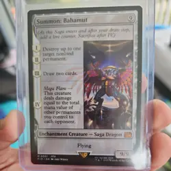 MTG Final Fantasy: Summon: Bahamut (Foil) #0001 - Image 1