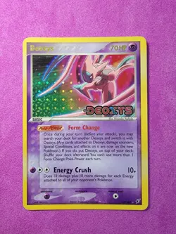 Pokemon - Deoxys - EX Deoxys 17/107 Reverse Holo Rare STAMPED - LP - Image 1