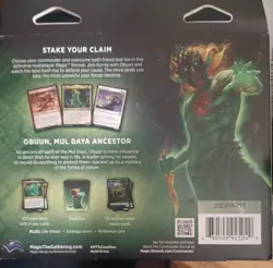 Magic the Gathering MtG Zendikar Rising Commander Land's Wrath Deck - Image 2