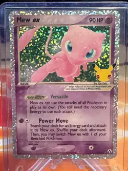 Pokemon Celebrations Classic Collection 25th Anniversary Holo 88/92 Mew ex NM - Image 1