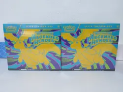 ✅ Pokemon TCG Mega Evolution Ascended Heroes Elite Trainer Box New Sealed ETB X2 - Image 1