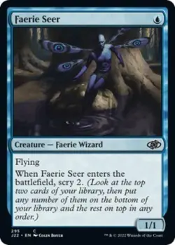 Faerie Seer - Near Mint MTG Jumpstart 2022 - Image 1