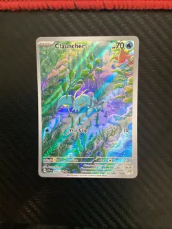 Pokemon Clauncher Scarlet Violet Base 205/198 Holo Illustration Rare Near Mint - Image 1