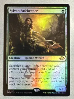 MTG / Sylvan Safekeeper / MH3 / #287 / FOIL / Rare / NM - Image 1
