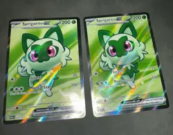Sprigatito EX Pokemon Ascended Heroes 251/217 Ultra Rare Full Art Holo - Image 2