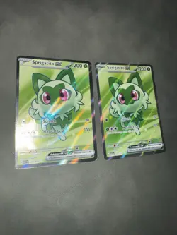 Sprigatito EX Pokemon Ascended Heroes 251/217 Ultra Rare Full Art Holo - Image 4