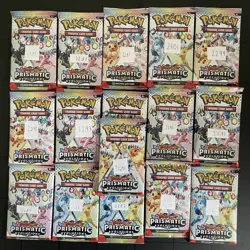1 x HEAVY 22+ gram Prismatic Evolutions Pack! Sealed! PRE S&V Pokemon TCG ENG - Image 1